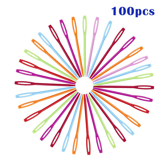7 Cm Colored Plastic Needles, Sweater Stitching Needles, Sewing Needles