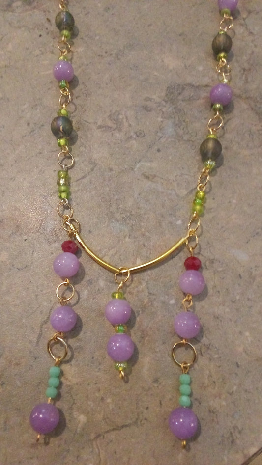 Pretty in Violet Necklace