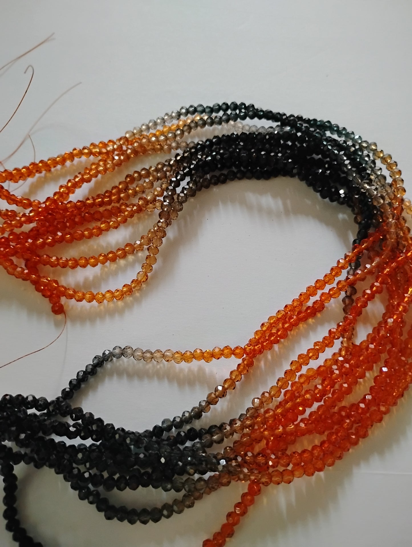 15 inch strand crystal 3.5 mm beads